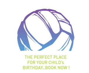 Kiddies Parties on the Sand in Edenvale Beach volleyball court and Jungle Gym